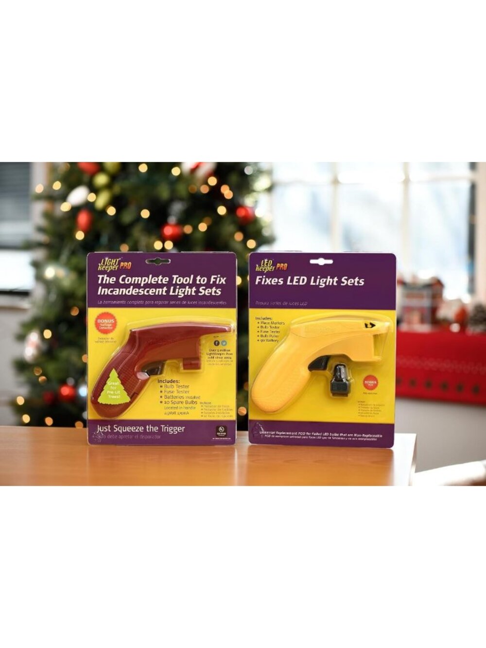 LED Light Keeper Pro Combo Pack - Fix Broken Christmas Lights & Repair Tools